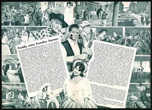 Filmprogramm unbekannt, Freddy unter fremden Sternen, Freddy Quinn