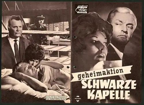 Filmprogramm DNF, Geheimaktion Schwarze Kapelle, Peter van Eyck, Dawn Addams, Ernst Schröder, Regie: Ralph Habib