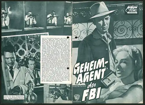 Filmprogramm DNF, Geheimagent des FBI, James Stewart, Vera Miles, Murray Hamilton, Regie: Mervin Leroy