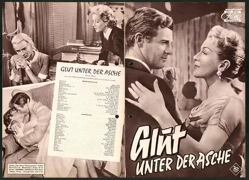 Filmprogramm DNF, Glut unter der Asche, Lana Turner, Hope Lange, Lee Philips, Regie: Mark Robson