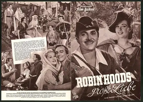 Filmprogramm IFB Nr. 1820, Robin Hoods grosse Liebe, Jon Hall, Patricia Morison, Adele Jergens, Regie: Howard Bretherton