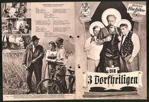 Filmprogramm IFB Nr. 446, Die 3 Dorfheiligen, Joe Stöckel, Beppo Brem, Erhard Siedel, Regie: Ferdinand Dörfler