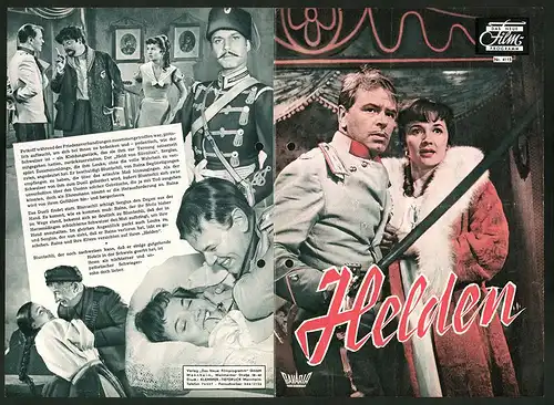 Filmprogramm DNF Nr. 4115, Helden, O. W. Fischer, Liselotte Pulver, Ellen Schwiers, Regie Franz Peter Wirth