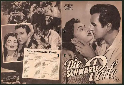 Filmprogramm DNF, Die schwarze Perle, Robert Taylor, Stewart Granger, Ann Blyth, Regie Richard Thorpe