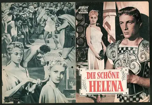 Filmprogramm DNF, Die schöne Helena, Rossana Podesta, Jack Sernas, Regie Robert Wise