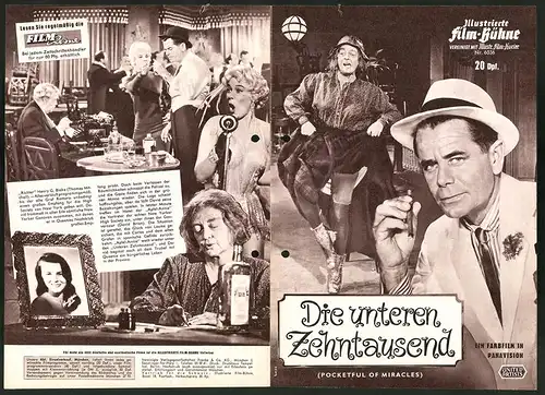 Filmprogramm IFB Nr. 6036, Die unteren Zehntausend, Glenn Ford, Bette Davis, Hope Lange, Regie Frank Capra