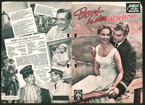 Filmprogramm DNF, Dort in den Wachau, Fritz Müller, Cissy Kraner, Wolfgang Jansen, Regie Rudolf Carl