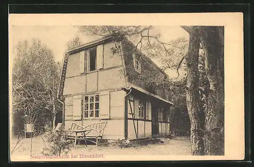 AK Bissendorf, Rückseite vom Naturfreundeheim