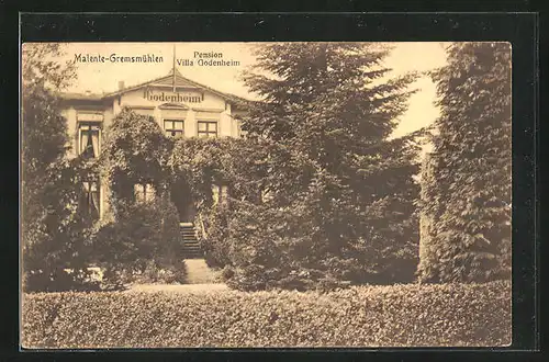 AK Malente-Gremsmühlen, Pension Villa Godenheim
