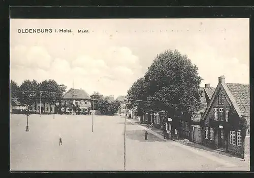 AK Oldenburg i. Holst. Markt