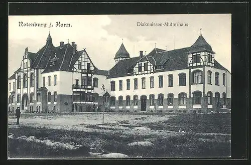 AK Rotenburg i. Hann., Gesamtansicht vom Diakonissen-Mutterhaus
