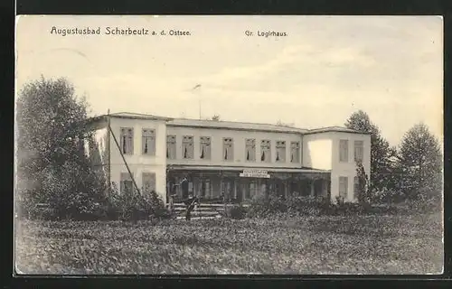 AK Scharbeutz, Grosses Logirhaus im Augustusbad