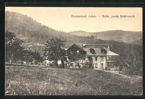 AK Schirmeck, Salm, Restaurant Adam