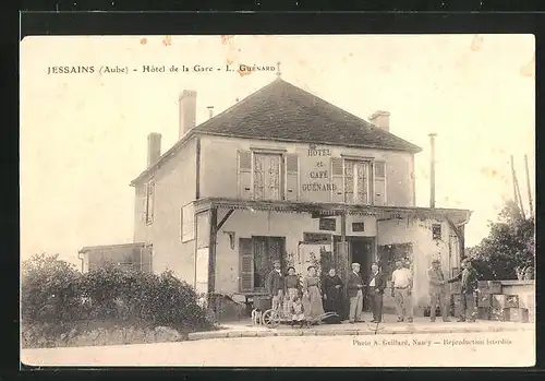 AK Jessains, Hôtel de la Gare