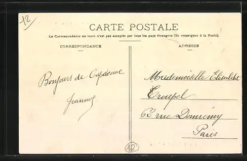 AK Saint-Julien-d`Empare, Grande Rue Nationale, Strassenpartie