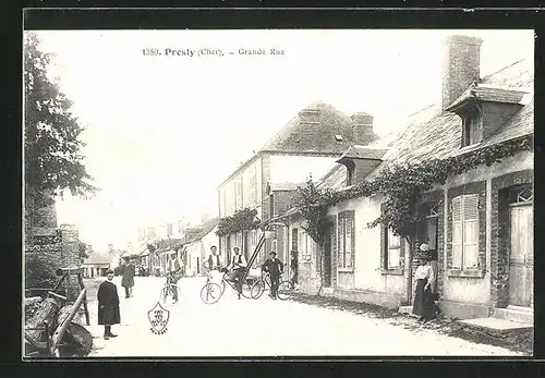 AK Presly, Grande Rue, Strassenpartie