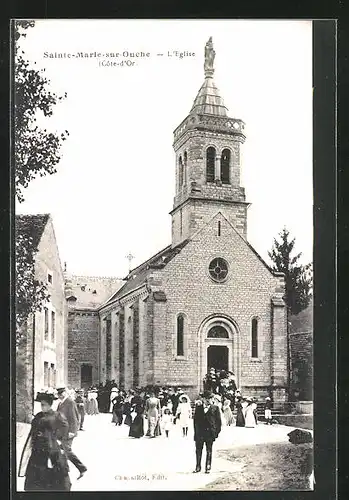 AK Sainte-Marie-sur-Ouche, L`Eglise