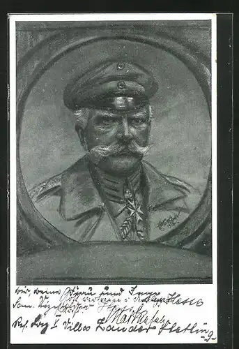 AK Portrait des Heerführers von Mackensen