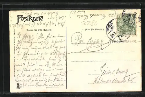 AK Bad Pyrmont, Kurhaus, Bomberg, Schloss