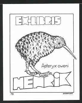 Exlibris Henrik, Zwergkiwi