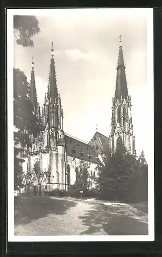AK Olmütz, Blick zur Domkirche