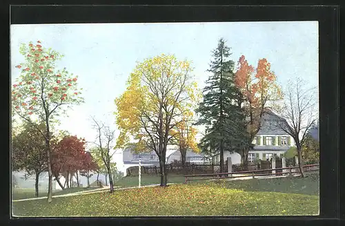 AK Rehefeld, Blick zum Heim Jägerhof
