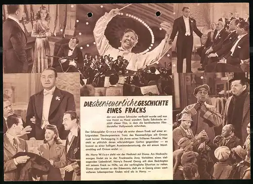 Filmprogramm Filmbühne Nr. 5, 6 Schicksale, Charles Boyer, Rita Hayworth, Ginger Rogers, Regie: Julien Duvivier