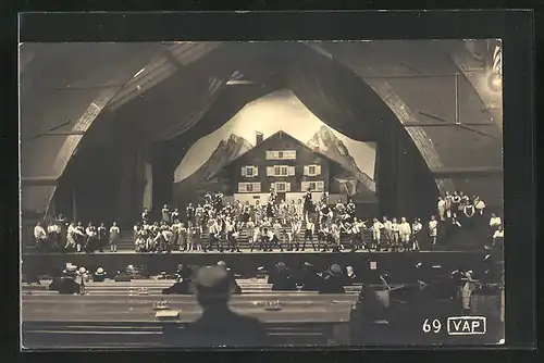 AK Aarau, Eidg. Schützenfest 1924, Festspiel VII. Scene, Jungschweiz