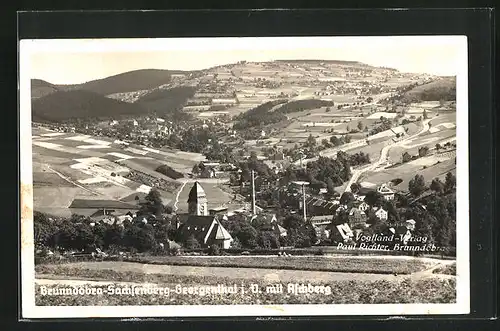 AK Sachsenberg-Brunndöbra i. V., Georgenthal mit Aschberg