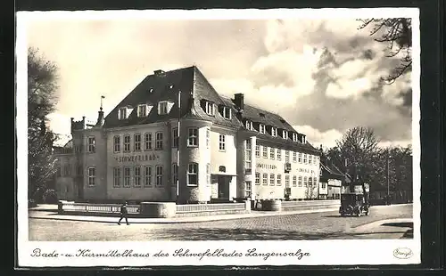 AK Langensalza, Bade- und Kurmittelhaus des Schwefelbades