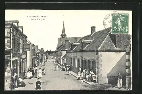 AK Cerdon-du-Loiret, Route d`Argent