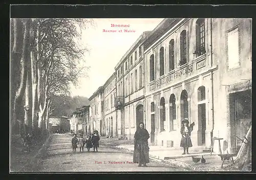 AK Bonnac, Avenue et Mairie