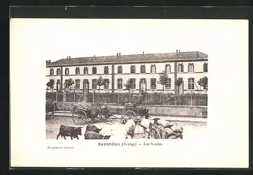 AK Saverdun, Les Ecoles, Schulgebäude