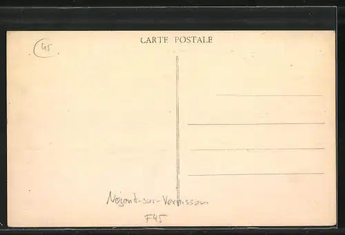 AK Nogent-sur-Vernisson, L`Auberge des Templiers, Route Nationale No 7