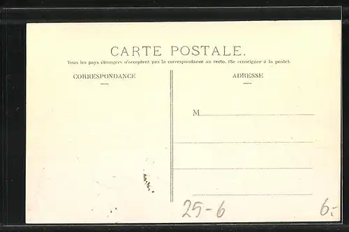 AK Circuit d`Auvergne, Coupe Gordon Bennett 1905, Nébouzat, tournant des 4 routes, Autorennen