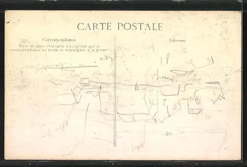 AK Colombes, Crue de la Seine 1910, Boulevard National, Hochwasser
