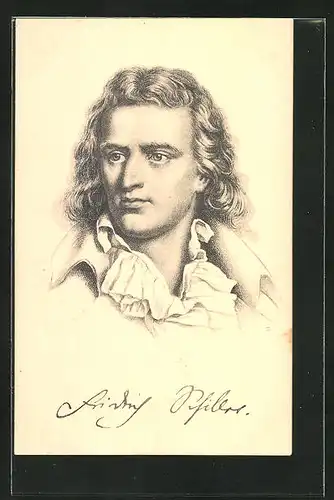 AK Portrait des Dichters Friedrich von Schiller