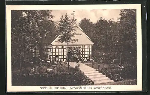 AK Monning-Duisburg, Westfälisches Bauernhaus