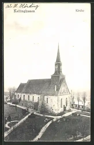 AK Kellinghusen, Ansicht der Kirche
