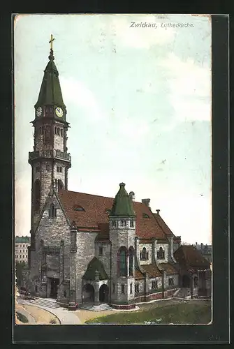 AK Zwickau i. Sa., Lutherkirche