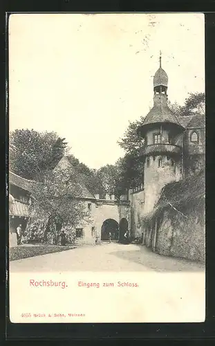 AK Rochsburg, Eingang zum Schloss