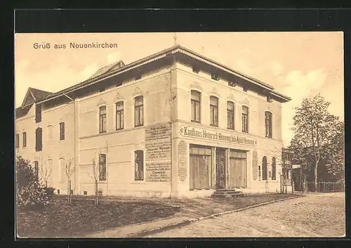 AK Neuenkirchen, Kaufhaus Heinrich Henning