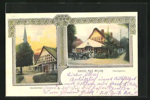 AK Belum, Postagentur und Gemeindehaus