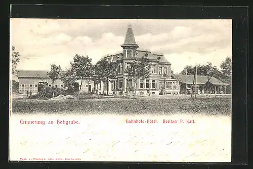 AK Höftgrube, Hotel zum Bahnhof