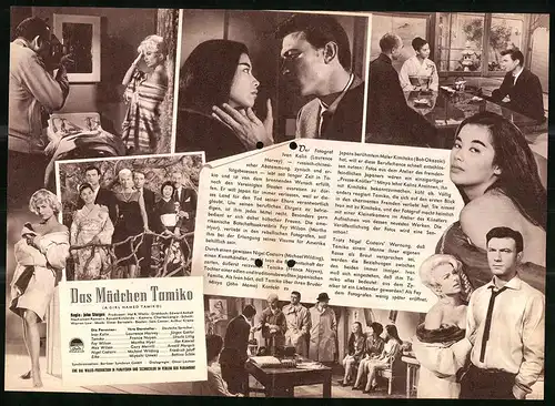 Filmprogramm IFB Nr. 6383, Das Mädchen Tamiko, Laurence Harvey, France Nuyen, Martha Hyer, Regie: John Sturges