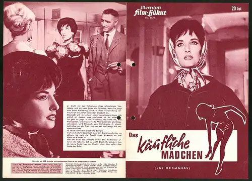 Filmprogramm IFB Nr. 6622, Das käufliche Mädchen, Mirtha u. Silvia Legrand, Jorge Mistral, Regie: Daniel Tinayre