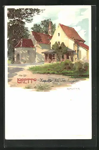 Künstler-AK Karl Mutter: Kapelle in Loretto