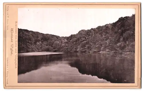 Fotografie W. Struve, Eutin, Ansicht Eutin, Kleiner Uglei - See