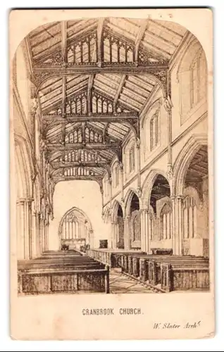 Fotografie Dolamore & Bullock, London, Ansicht Cranbrook / Kent, Church Saint Dunstans