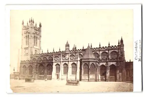 Fotografie Fotograf unbekannt, Ansicht Manchester, Cathedral - Kathedrale